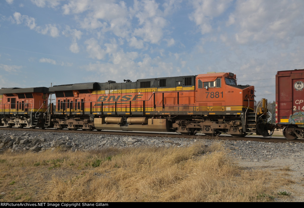 BNSF 7881 Roster shot